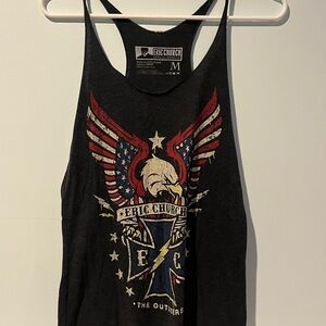 Eric Church The Outsiders Official Concert Tank Top, Size Medium